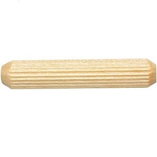 1/2 Inch X 3 Inch Fluted Wood Dowel Pins Great For Furniture Cabinetry And Craft