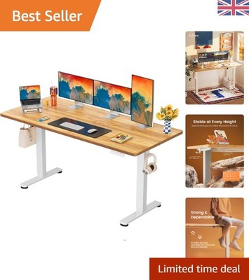 Erdar elektrischer Stehpult 160x80cm - höhenverstellbar Home Office Elegance