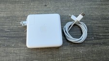 Genuine Apple 96W A2166 USB-C Power Adapter 1m USB-C to USB-C Charge Cable