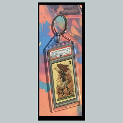 0465 JH 2020 Panini Donruss Optic Downtown Gold Vinyl Custom Keychain Gift