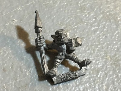 A32439 WARHAMMER MARAUDER CITADEL OOP METAL ORCS GOBLINS SPEAR WOLF RIDER GW