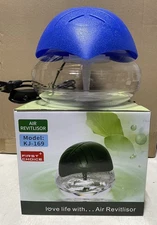 Water-Based Purifier Air Washer, Air Revitalizer,Freshener, colorful lights,Blue