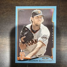 Topps 2014 Madison Bumgarner Rookie #537 San Francisco Giants Baseball Card. rookie card picture