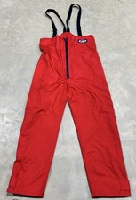 Douglas Gill Nylon Bibs Overalls With Suspenders Bad Weather Fishing Mens XLarge