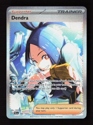 Dendra 266/193 Special Illustration Rare Paldea Evolved Pokemon Near Mint