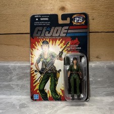 NEW 2007 GI JOE 25TH ANNIVERSARY LADY JAYE COVERT OPERATIONS FOIL CARD