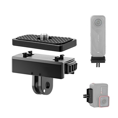 Quick Release Mount Insta360 X5 X4 X3 Ace Pro2 Aluminum Alloy Adapter 1/4