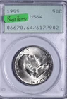 BU 1955 Bugs Bunny (not designated) Franklin Half Dollar PCGS MS64 OGH Rattler!