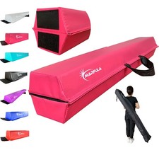 MARFULA 6 FT / 8 / 9 / 10 Balance Beam Folding Floor 6ft, Pink