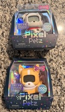 Set of 2 Pixel Petz Corgi Interactive Toy Pet 100 Expressions Talking Pet Kids