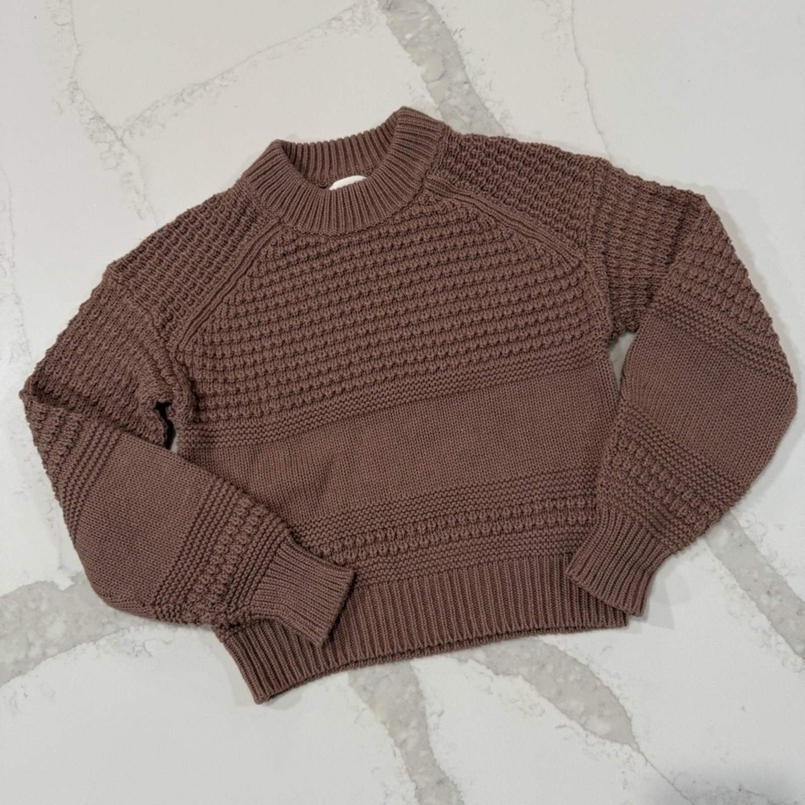 Universal Thread Textured Knit Pullover Crewneck … - image 3