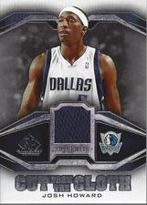 2007-08 SP Game Used Cut from the Cloth #CCJH Josh Howard Jersey (navy) - BSK