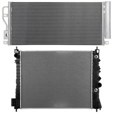 Aluminum Radiator & AC Condenser Cooling Kit For 2016-2019 Chevrolet Trax