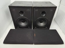 Klipsch KG 1.5 Bookshelf Speakers - Black Satin