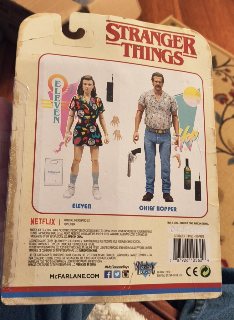 McFarlane Toys Stranger Things Chief Hopper 7