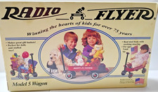 RADIO FLYER WAGON, MODEL 5 WAGON, PERFECT FOR DOLLS  STUFFED ANIMALS, NIB  C2 