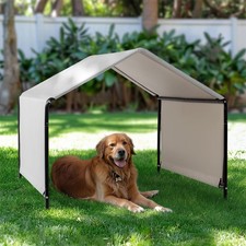 4 4 3.3FT Dog Tent for Large Gray
