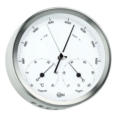 Barigo Steel Baro/Thermo/Hygrometer - 1 PC - 28.080.01 - 2808001