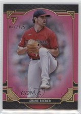 2022 Topps Triple Threads Tourmaline 7/125 Shane Bieber #34 12yg
