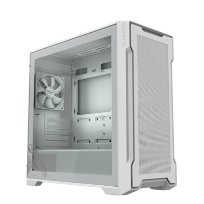 Gigabyte C102 Glass Ice Mid-Tower Gehäuse Weiß Hartglas Seitenteil USB 3.0 X