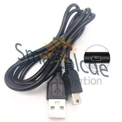 1PCS NEW Mini usb T port for old hard disk radio mp3 mp4 Charger cable 80cm