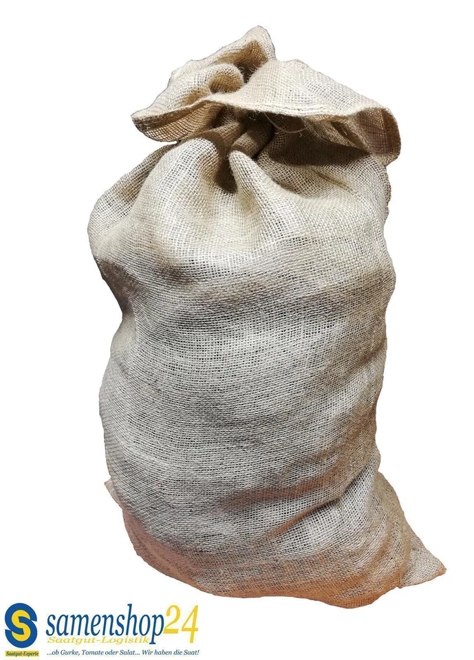10 stk Jutesack Naturfaser ca.110cm x 60cm bis 50kg Kartoffelsack Sackhüpfen etc - Bild 2 von 4