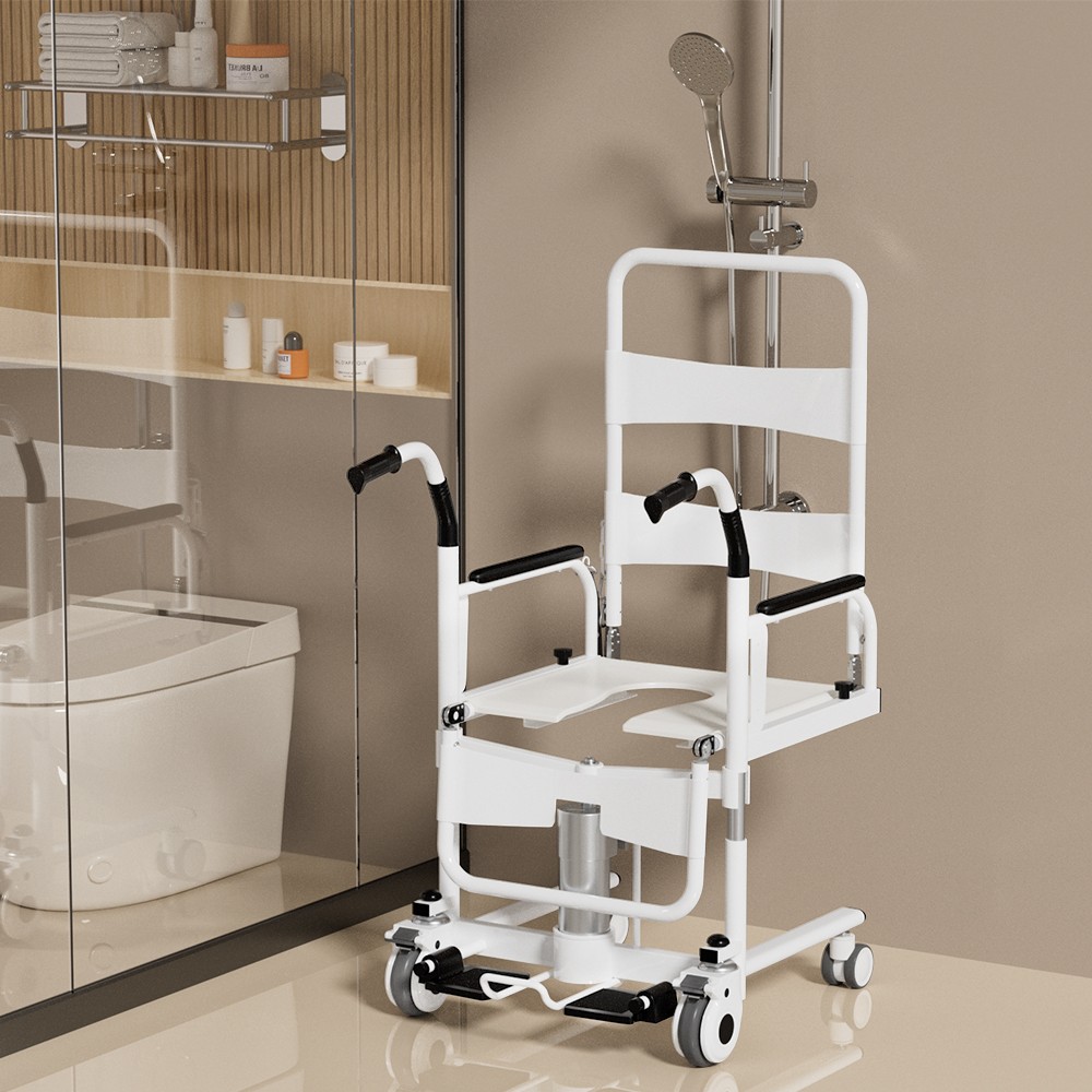 Patient Chair Hydraulic Transferred Lift Reclining transfer bed With potty