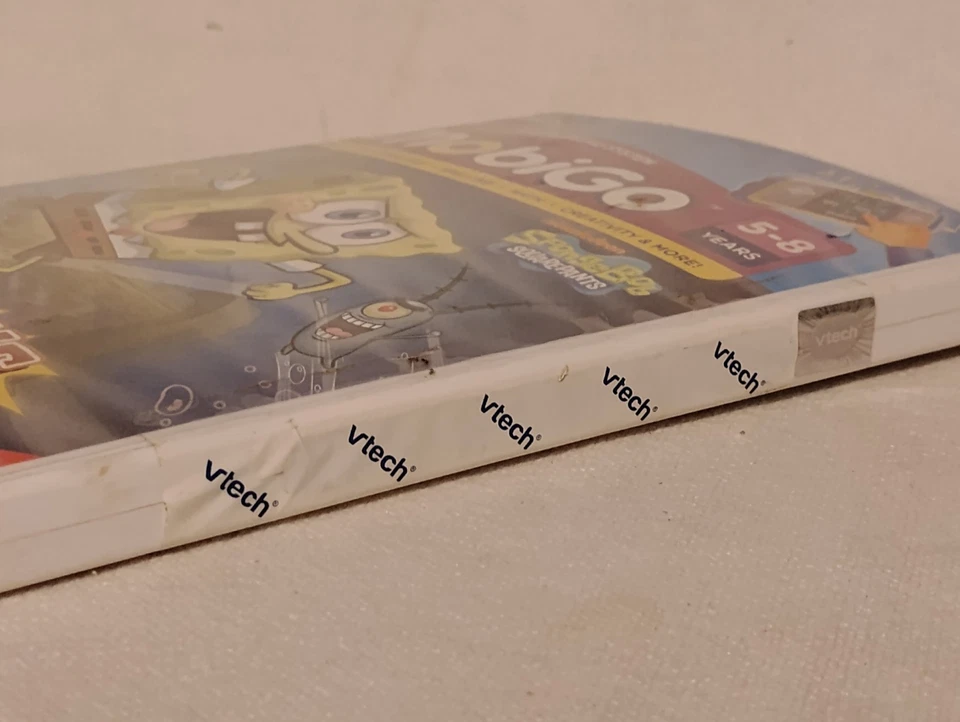 NEW Vtech MobiGo Spongebob SquarePants Defending the Secret Formula Learning 5-8 - Image 3 of 4