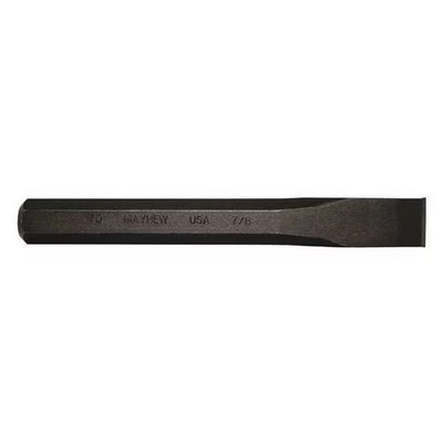 Pro Cold Chisel,7/8 in. x 7-1/2 in.,Steel,BO 10216  Pro 10216 7/8 in