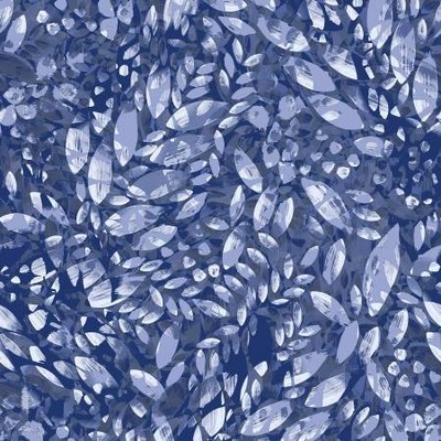 Navy Blue Dappled Leaves 108'' fabric by Maywood, MASQBD106-N, wide fabric