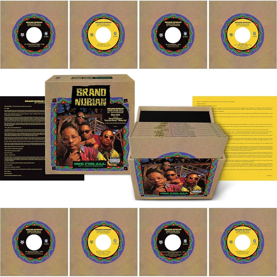 Brand Nubian - One For All (Vinyl Box - 1990 - US - Reissue) - Bild 1 von 1