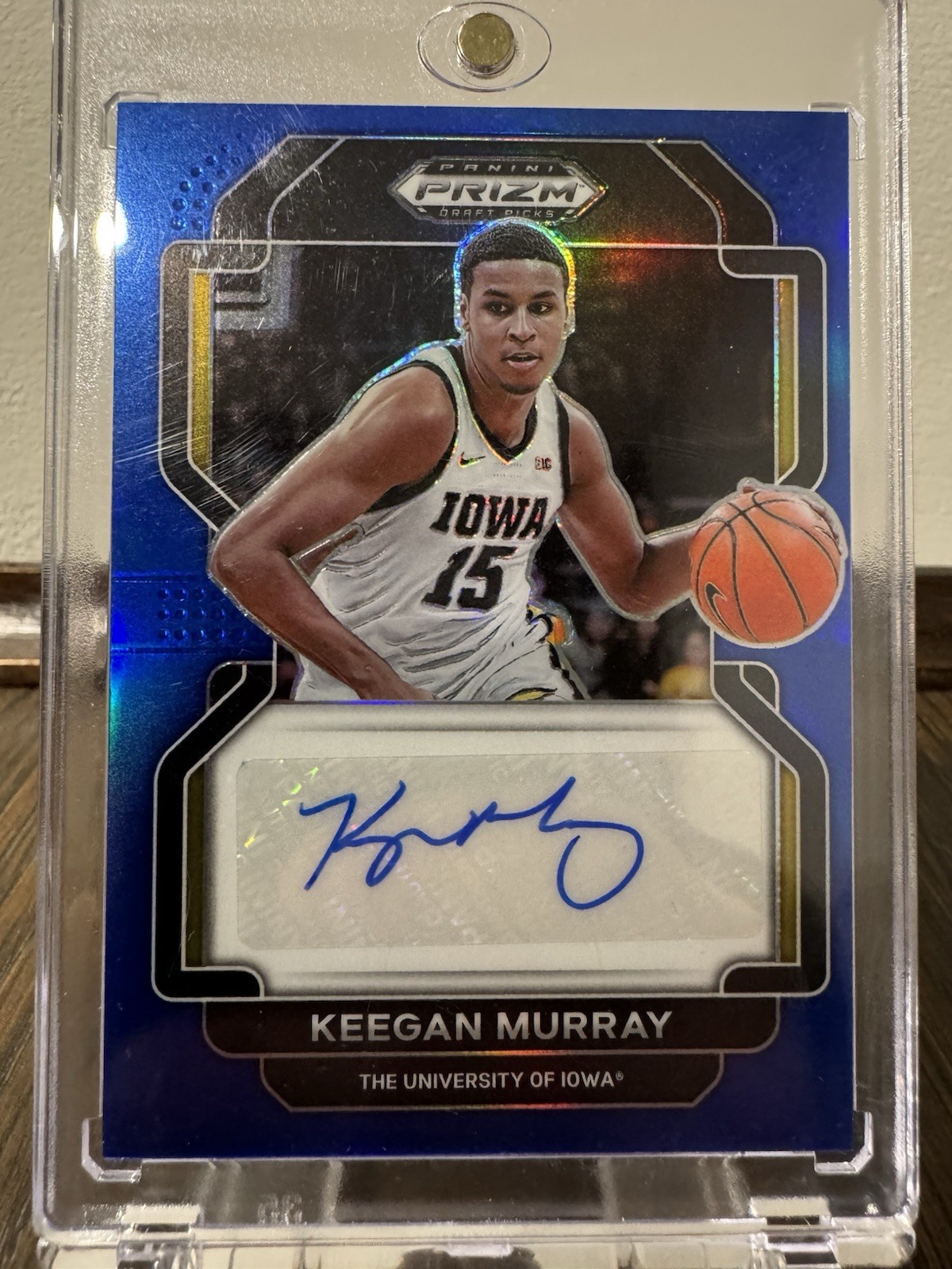 2022-23 Panini Prizm Draft Picks - Autographs Keegan Murray #DP-KMU /149