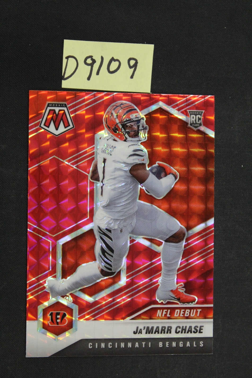 2021 Jamarr Chase True Rookie Mosaic NFL Debut Red RC (D9109