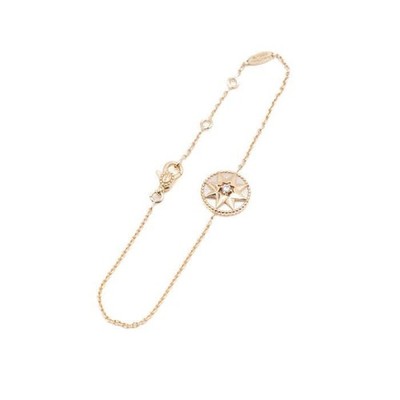 Dior 18K Gelbgold Diamant Damenarmband Rose des Vents aa63215 155800953