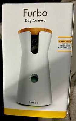 Furbo Dog Camera Treat Tossing, 1080P 2.4G Wifi only 2-Way Audio-White, New, F1