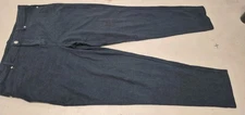 WOMEN WITH CONTROL Dark Navy Pants Size L