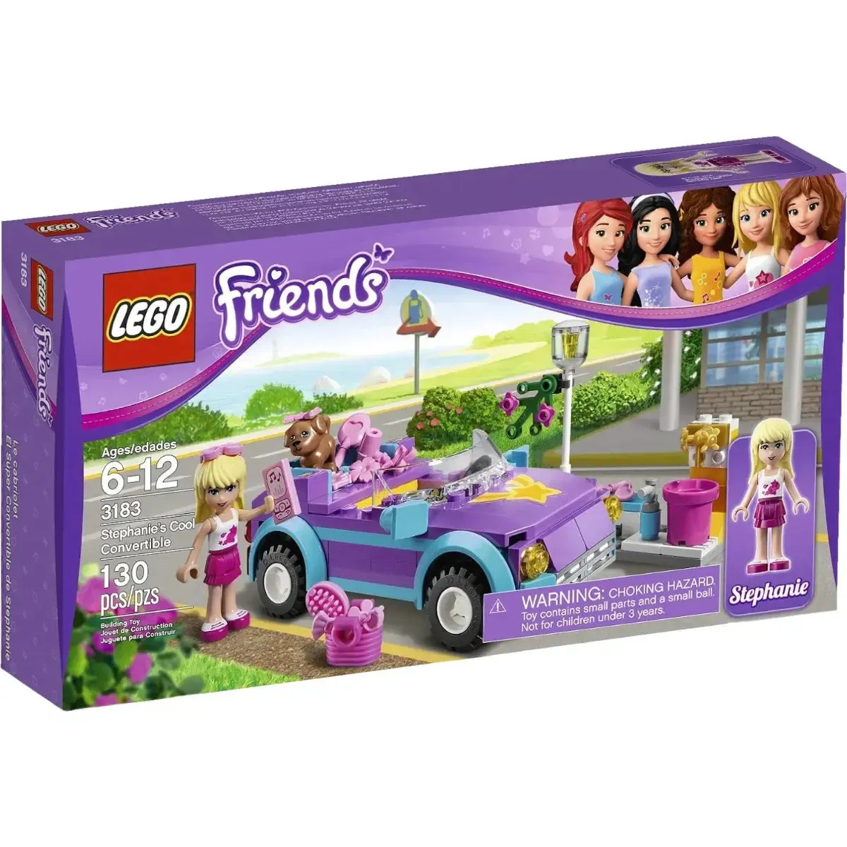 LEGO [Friends] - Stephanie's Cool Convertible Building Set - Traffic Series (318