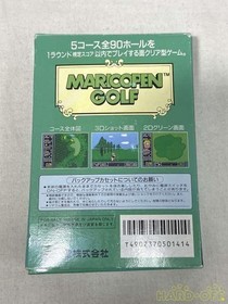 NINTENDO Mario Open Golf Famicom Software /Only USA DDP shipping