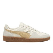 PUMA Palermo Leather Lace Up Mens Beige, White Sneakers Casual Shoes 39646413