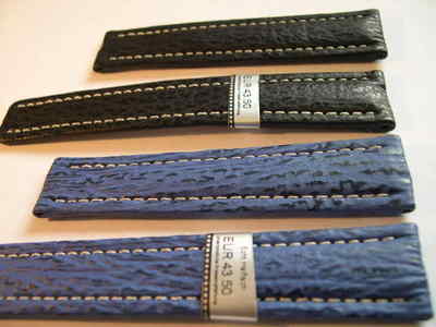 Uhrenarmband ScKB20 22mm Schwarz Nylon/Rubber Rosegoldfarbene