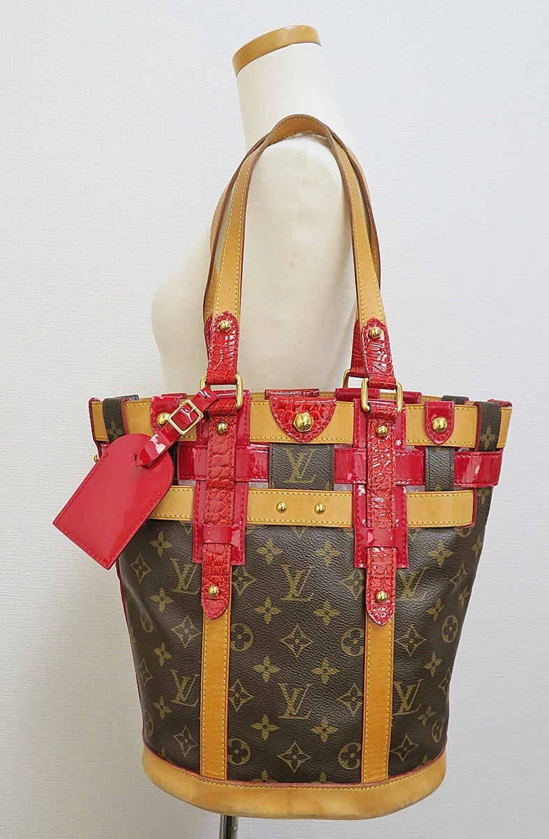 LOUIS VUITTON Monogram Ruby Neo bucket Tote Bag M95613 LV Auth