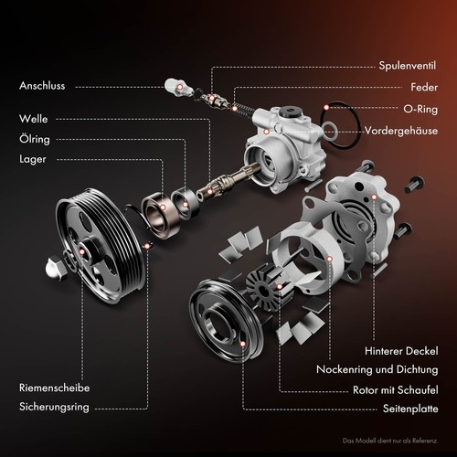 Bomba De Dirección Hidráulica Para Land Rover Discovery II L318 2.5 TD5 98-04 - Imagen 2 de 8