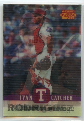 1996 Pinnacle SportFlix Baseball - #11 - Ivan Rodriguez - Texas Rangers - 第 1/1 張圖片