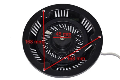 PERFETTOGIARDINO Avviatore a fune per tosaerba ELEM garden technic TDTAC46HP5T-C