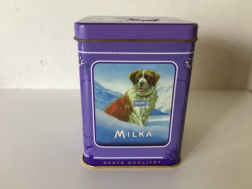 Used - Metall Box Milka Naps Schachtel - 8,5 x 8,5 X 11,5 CM - Für Collectors - Picture 5 of 6