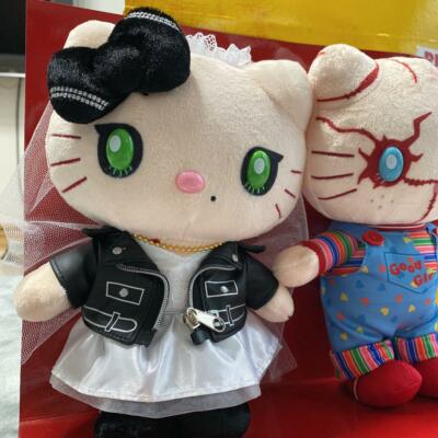 HELLO KITTY CHUCKY SET Plush Limited Sanrio Doll 2018