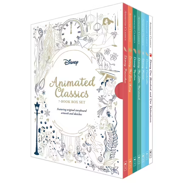 Disney Animated Classics ディズニーデラックス絵本 NEW Disney Animated Classics 7 Books Collection Story