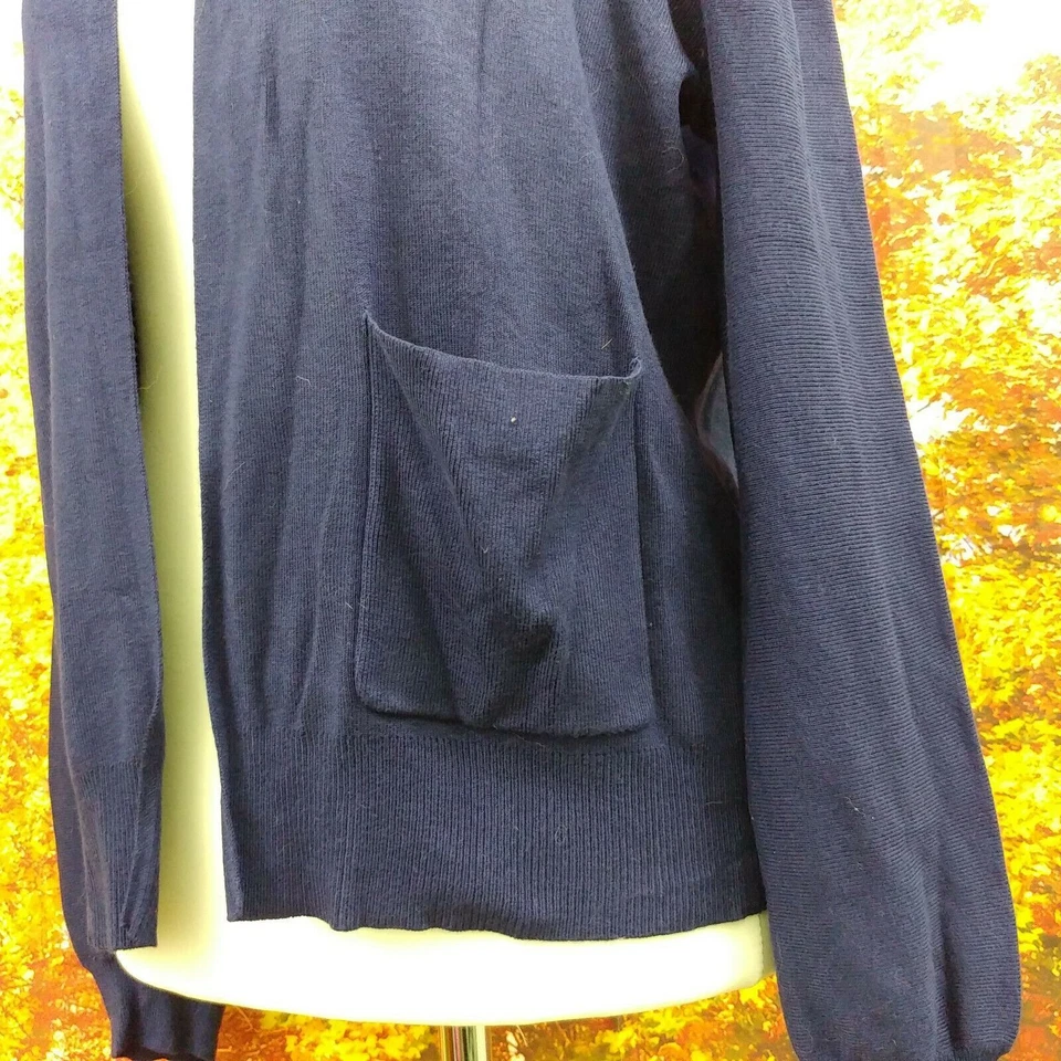 Oliver Bonas blue purple 79% viscose nylon Cardigan. UK women's size 10 - Image 4 of 4