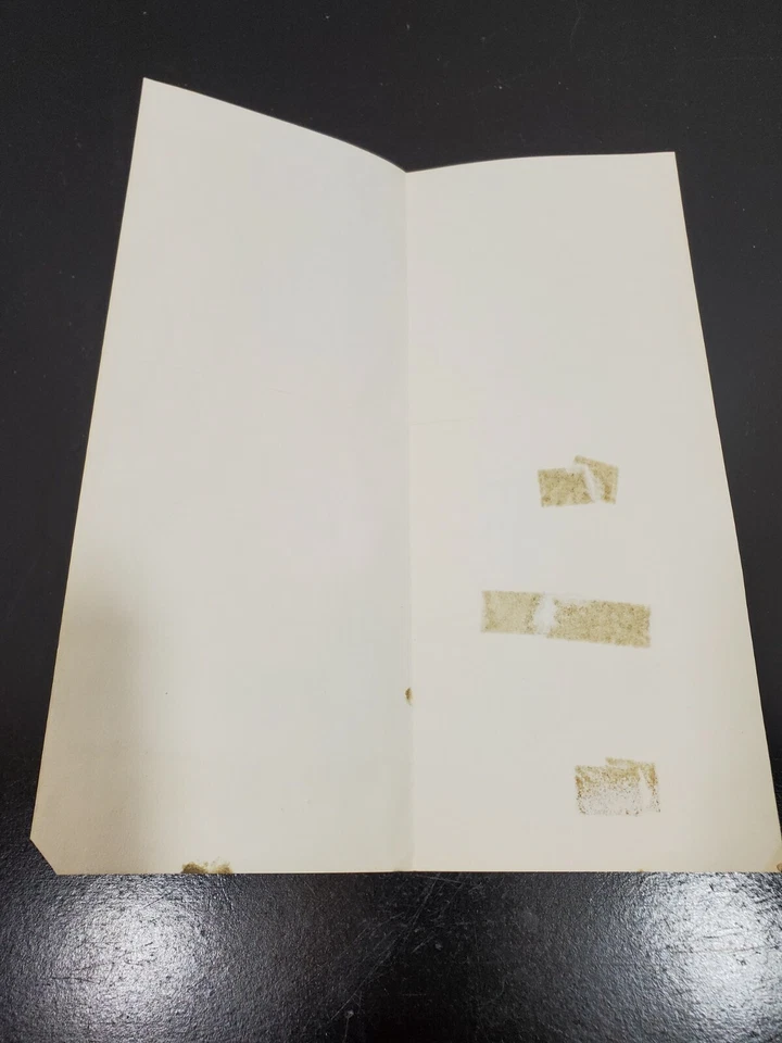 Brochure for Jerry Vale at Empire Room at The Palmer House Hilton in Chicago Ill - Изображение 3 из 3