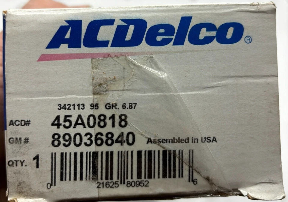 Eslabón de arrastre de dirección ACDelco 45A0818 para Jeep Grand Cherokee 99-04 ⭐ Foto 3 de 4